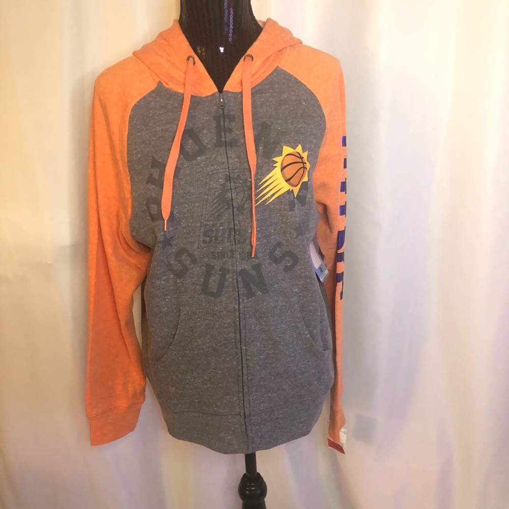 Womens NWT phoenix suns full zip L